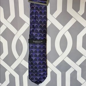 Van Heusen Purple Patterned Tie